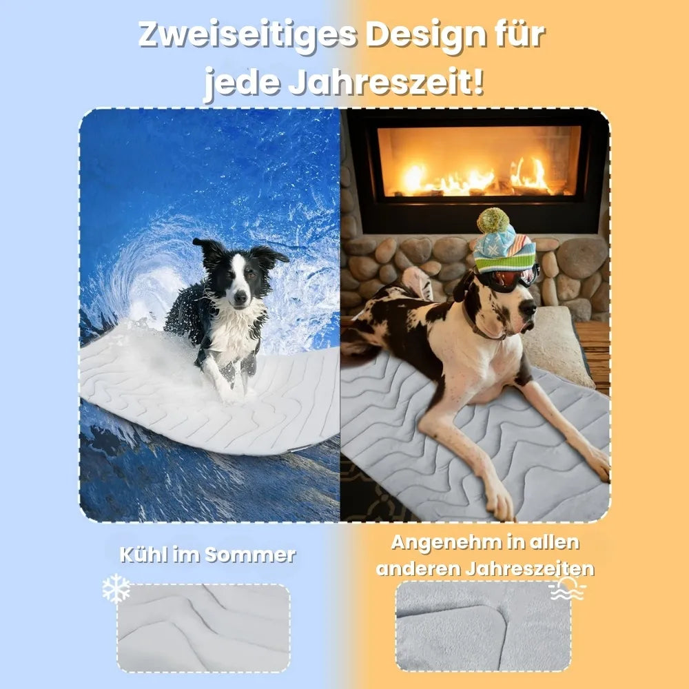 Die innovative Kühlmatte für Hunde